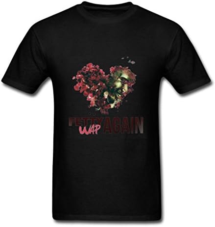 Men's casual Fetty Wap Logo t shirt XXXL