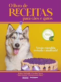 Livro E-book O livro de receitas para cães e gatos