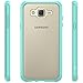J7 Case, LK [Air Hybrid] Ultra Slim Shockproof [Crystal Clear] Back Protective Case + TPU Bumper Cover for Samsung Galaxy J7 (Mint)