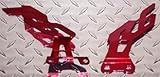 Yamaha R6 Heel Guards 2006 - 2015 Red