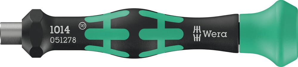 Wera 05051278001 1014 Kraftform Micro Bits-Handhalter, 4 x 80 mm