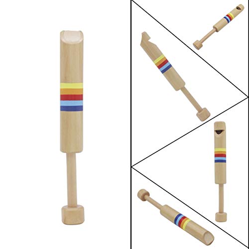 2019 Newest 1PC Children's Slide Wooden Flute Horn Trumpet Cute Musical Educational Toy Instruments Kid Fun Flutophone