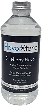 Flavor Xtend Natural Blueberry Flavoring 8 Ounce Highly Concentrated (Blueberry)
