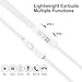 Pwow Earphones with Microphone, In Ear Headphones Wired Earbuds for iPhone, Android phones