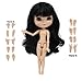 Dream fairy ICY dolls Fortune Days Toys 12 inch nude doll with natural skin and small breast joint body like blythe. (BL117, 30cm)