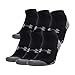 Under Armour Men's UA Resistor 3 Lo Cut 2 Pack (12 Pairs) Black/Graphite X-Large