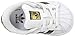 adidas Originals Infant Superstar Sneaker, White/Core Black/Core White, 9