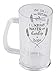 Juvale Funny Double Wall Gel Freezer Beer Mugs (17 oz, 6 Pack)
