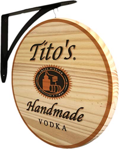 Tito's Handmade Vodka - 2 Sided Pub Sign