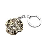 New Dota 2 Immortal Champion Shield Key Chain Pendant Jewelry Accessories Keyrings Pendant
