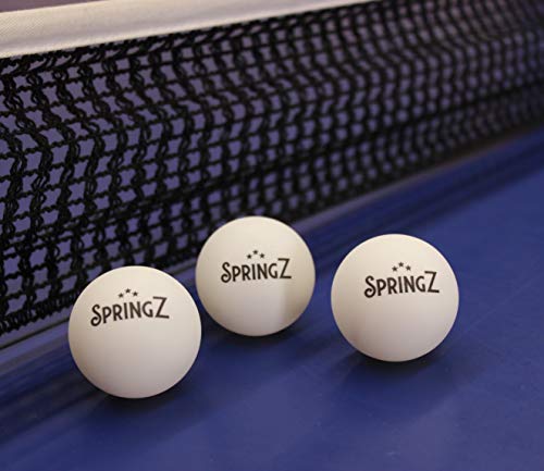 Professional Ping Pong Balls Bulk 100-Pack 40mm 3-Star Table Tennis Balls Ideal for Competitive Advanced Training & Bouncy Ball Games, Optimal Bounce Technology +Bonus Ping Pong Ball Bag!! by Bestest - Thumbnail 3