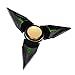 Blackobe Tri Fidget Hand Spinner Triangle Finger Focus Toy ADHD Autism Kids/Adult (Black)