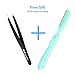 Ingrown Hair Tweezers - Premium Stainless Steel Sharp Tweezers for Ingrown Hair, Splinters, Ticks and Glass Removal
