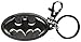DC Batman Logo Pewter Keyring Silver, One Size