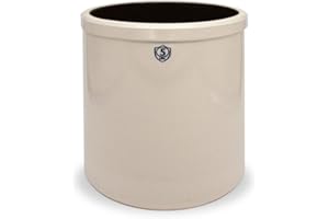 GARDENER'S SUPPLY COMPANY Ohio Stoneware 8587577 5-Gallon Stoneware Pickling Crock, 5 Gallon, Bristol