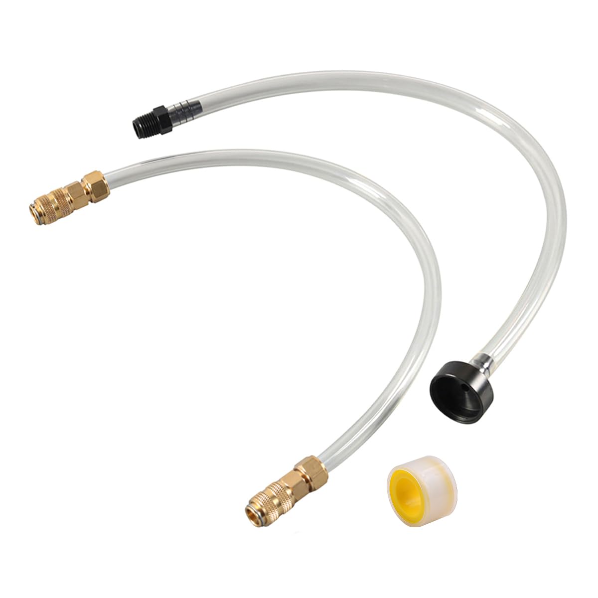 ANCLLO Boat Bleed Kit Hydraulic Steering System Tube Hose Filler Tube Marine Boat Bleed Kit Accessories for Seastar Hydraulic Helm