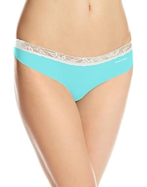 Women's Invisibles with Lace Thong Panty