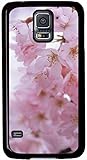 Samsung Galaxy S5 Case Durable Protective Case for Black Cover Skin - Compatible With Samsung Galaxy S5 SV i9600 Romantic Pink Peach