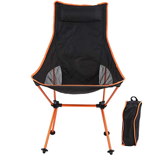 Demeras Angelstuhl Freizeitstuhl Praktische Orang Picknick Lounge Tragbares Camping für Outdoor-Aktivitäten
