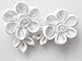 Laribbons 2 inch Wide Grosgrain Ribbon - 25 Yard (029-White)