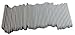 Iridesi Mini Nail Files Black 3.5 Inches Long 5/8 Inch Wide Emery Boards 100 180 Grit Fingernail Filers Per Pack
