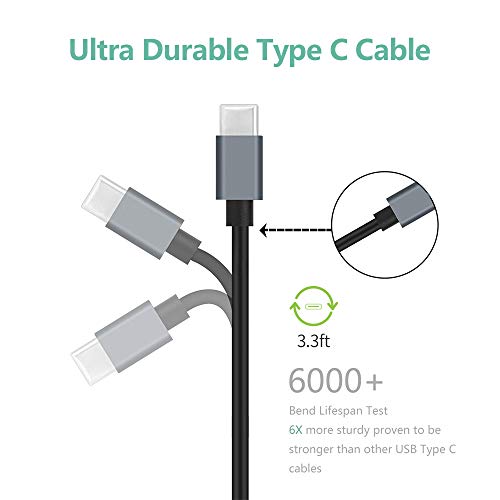 image for Cluvox Rapid USB C Car Charger, Compatible Samsung Galaxy S10/S10+/S10