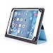DigiLand 10.1 Inch Tablet Case - Fits Model# DL1010Q - UniGrip 10 Edition Folio Case - LIGHT BLUE - By Cush Cases