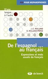 De l'espagnol au français