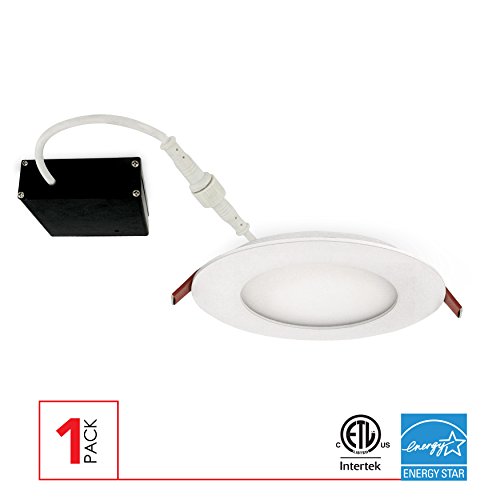 Led ultra slim 4" dimmable recessed ceiling down l…