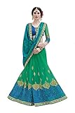 Da Facioun Indian Women Designer Party wear Green Color Saree Sari R-17368