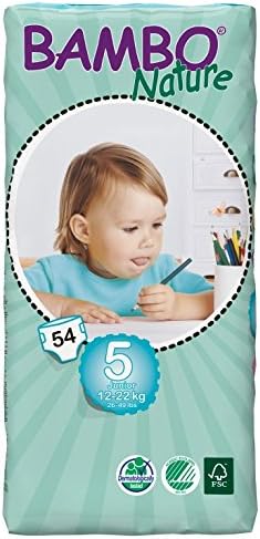 Beaming Baby Bambo Junior Size 5 Nappies 54's