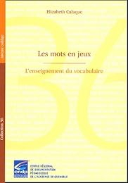 Les  mots en jeux