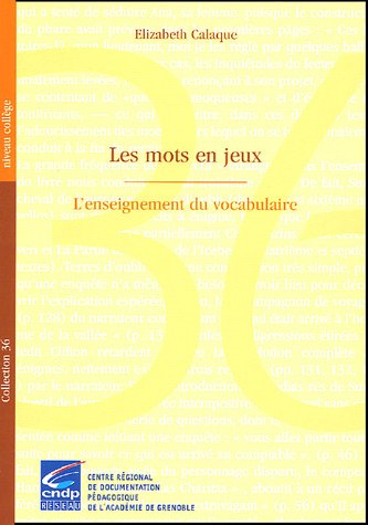 Les  mots en jeux