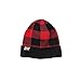Beard Head Lumberjack Plaid Beanie - Original Handmade Knit Hat and Removable Brown Beard