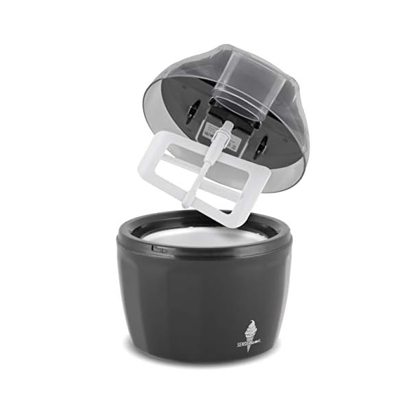 Sensio-Home-Ice-Cream-Maker-Machine-Gelato-Sorbet-Frozen-Yoghurt-Machine-Detachable-Mixing-Paddle-Easy-to-Operate-Includes-Bonus-E-Book-Recipes-Make-Delicious-Ice-Cream-in-20-Minutes-Black Sensio Home Ice Cream Maker Machine - Gelato Sorbet Frozen Yoghurt Machine Detachable Mixing Paddle - Easy to Operate…