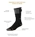Terramar Battery Socks (1 Pack), Black, X-Large/11-13