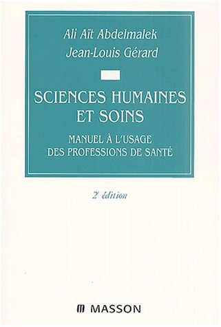 Sciences humaines et soins