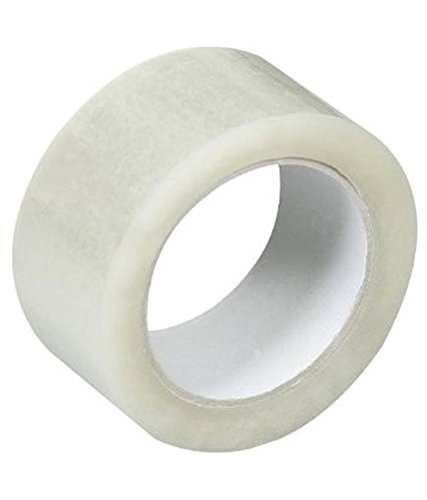 Krishna Handmade INDIAN Transparent TAPE 2" x 50 metres - 1 No/Polypropylene based Pressure Sensitive Tape/Adhesive Material/Colour - Transparent/[Krish-Misc-PL25-B]