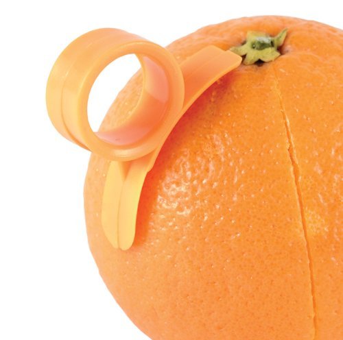 Landtom Creative Stainless Steel Rotation Fruit Bowl/Fruit Basket/Fruit Stand/Fruit Holder with Free Orange Peeler, Silver