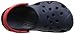 Crocs Kids' Swiftwater K Clog (Toddler/Little Kid), Navy/Flame, 2 M US Little Kid