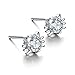 GUIJI Cat Cute Stud Earrings Fashion 925 Sterling Silver Earrings Women Jewlerly with Gift Box