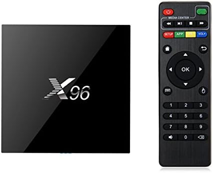 X96 TV Box, Heckia 2GB 16GB Android 6.0 Smart Box Amlogic S905X 64bit Quad Core 2.4G wifi HDMI DLNA 2.0 Ultra HD 4K Set Top Box