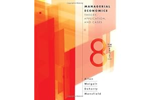 Managerial Economics: Theory, Applications, and Cases