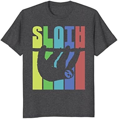Mens Vintage Sloth Life Shirt - Sloth Lover Gifts - Sloth Apparel Medium Dark Heather
