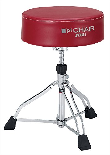 Tama 1st Chair Round Rider XL Drum Throne Red