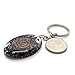 AYANA Black Tourmaline Orgonite Keychain | Energy Protection & Grounding | Handmade with Ethically Sourced Crystals