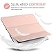 MoKo Case Fit iPad 2/3/4 - Ultra Lightweight Slim Smart Shell Stand Cover with Translucent Frosted Back Protector Fit iPad 2/The New iPad 3 (3rd Gen)/iPad 4, Rose Gold (with Auto Wake/Sleep)