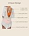 Avidwash Women's Crochet Coverup, Rainbow Tassels U Backless Beach wear for swimsuits bikini, white