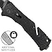 SOG Trident, Zytel Handle, TigerStripe Blade, ComboEdge