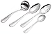 Lenox Vintage Jewel Frosted 4-Piece Stainless Steel Hostess Set, Silver -